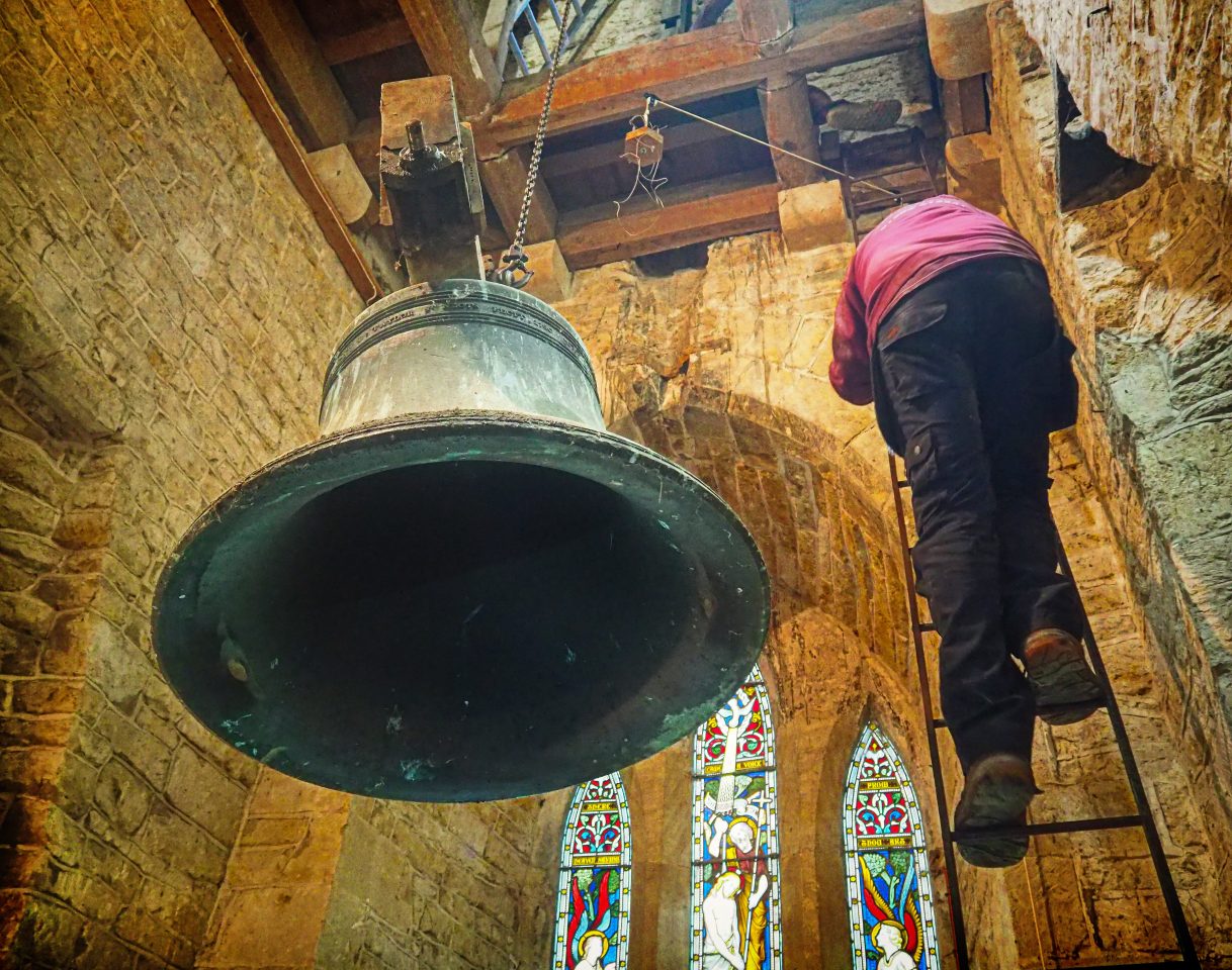 Stoke bell renovation gets underway